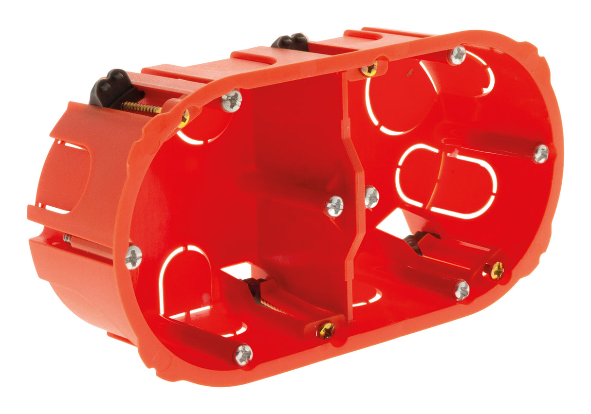 Boite encastrement placo Ø65x40 double entraxe - Zenitech