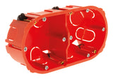 Boite encastrement placo Ø65x40 double entraxe - Zenitech
