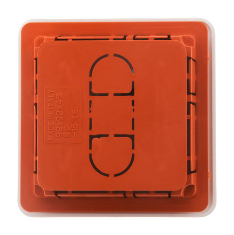 Boîte de dérivation à encastrer 92x92x45mm - Zenitech