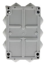 Boîte dérivation IP54 à visser 1/4 de tour 175 x 110 x 83mm - Gris - Zenitech