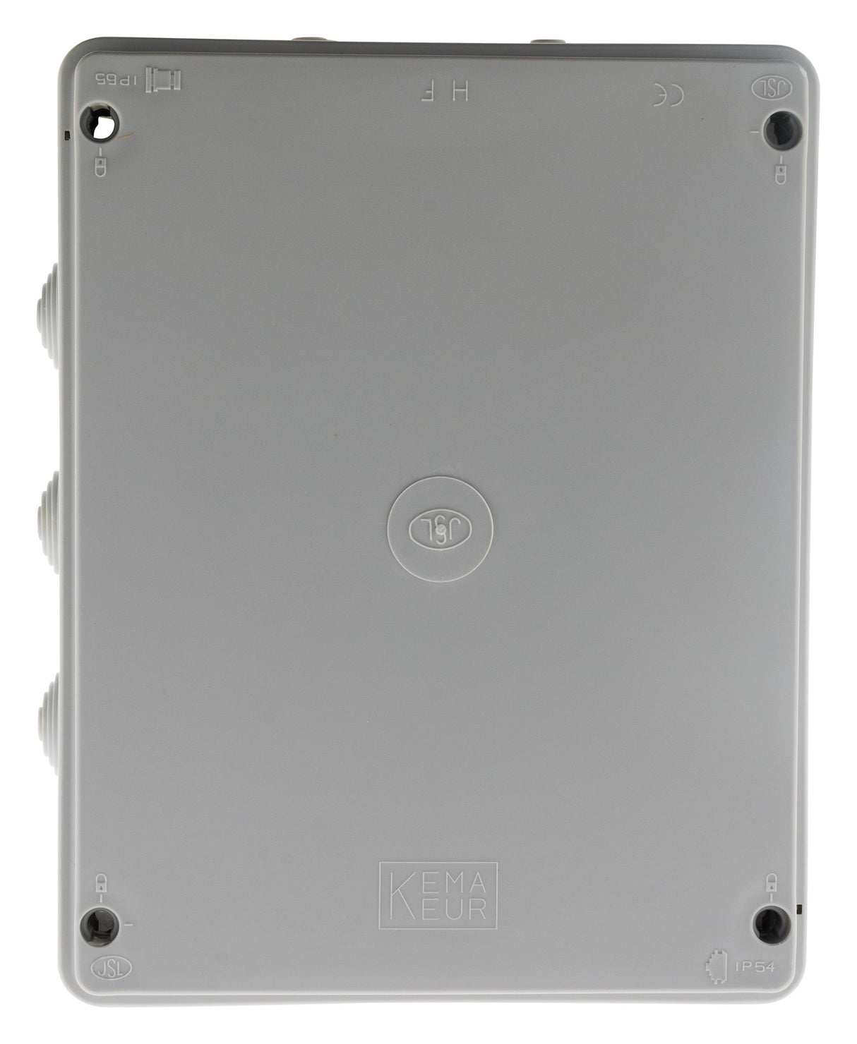 Boîte dérivation IP54 à visser 1/4 de tour 220 x 170 x 105mm - Gris - Zenitech