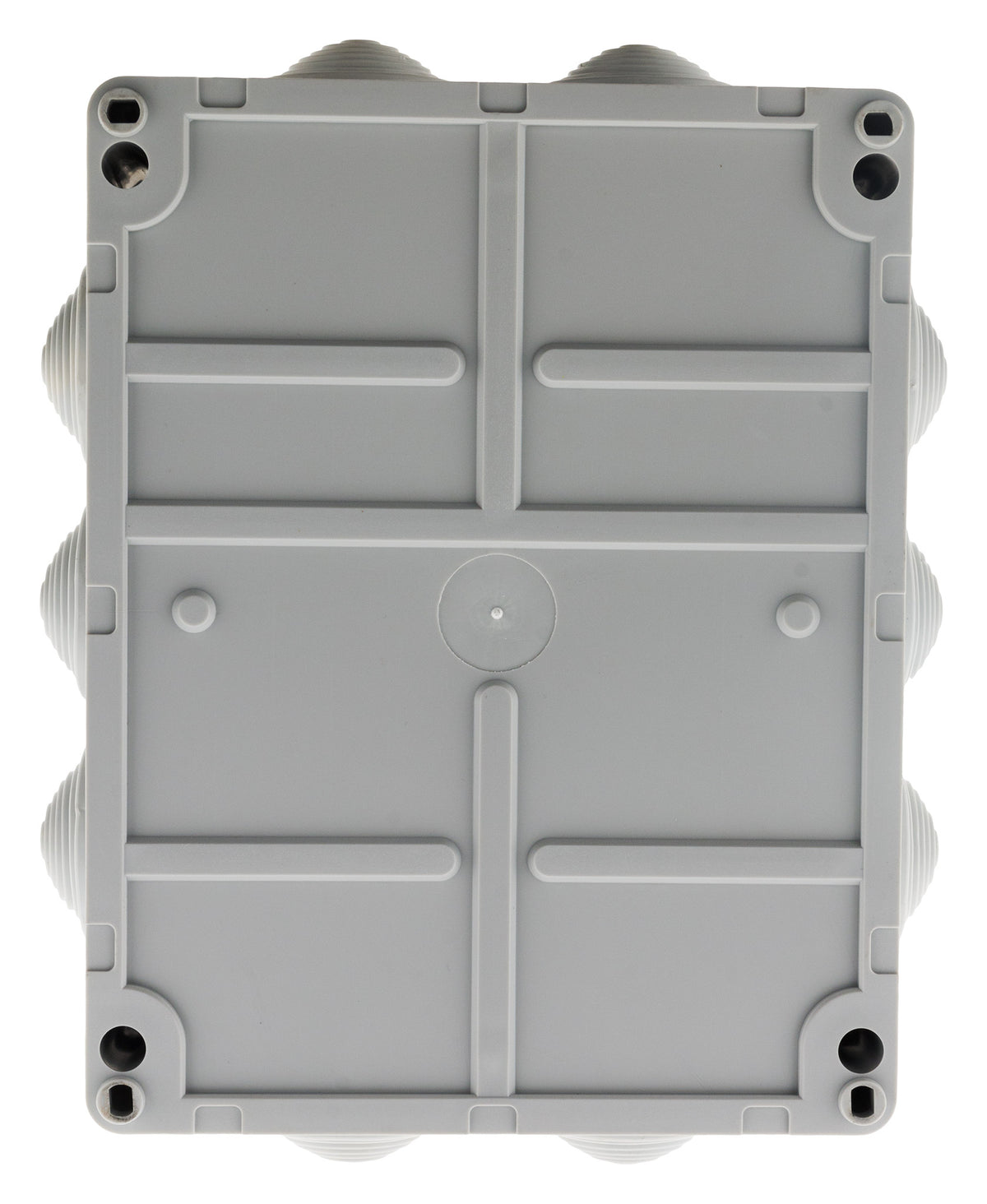 Boîte dérivation IP54 à visser 1/4 de tour 220 x 170 x 105mm - Gris - Zenitech