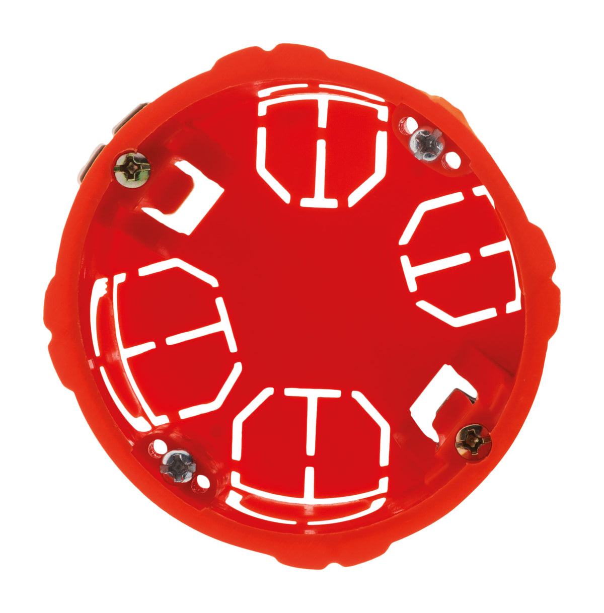 Lot de boîtes placo Ø65x40mm appareillage vis et griffes - Zenitech