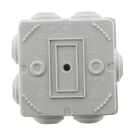 Boîtes étanches carrées 80x80x40 - Zenitech