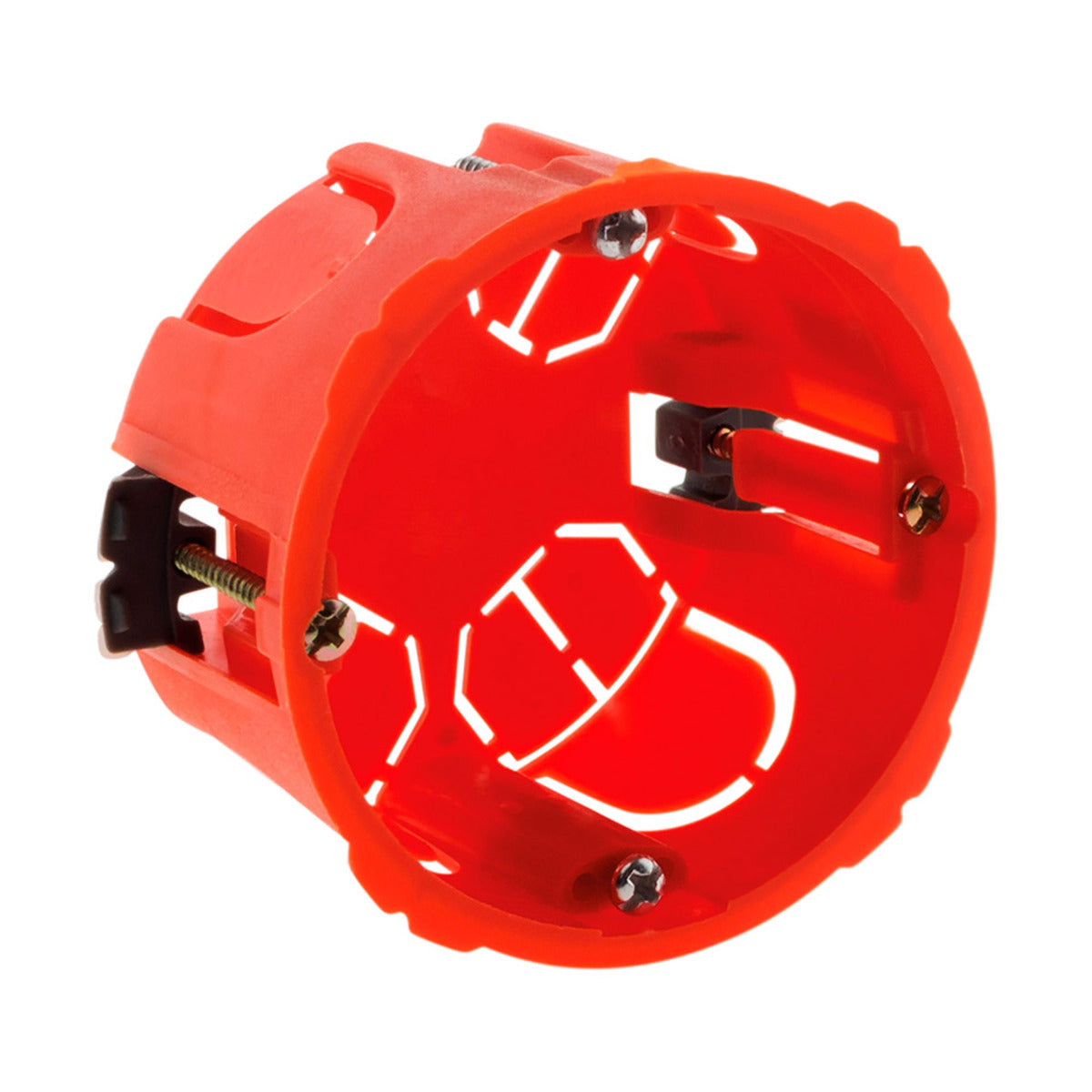 Lot de boîtes placo Ø65x40mm appareillage vis et griffes - Zenitech