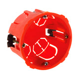 Lot de boîtes placo Ø65x40mm appareillage vis et griffes - Zenitech