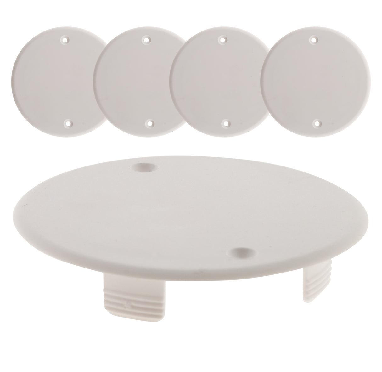 Couvercle boîte rond Ø80mm sans vis - Zenitech