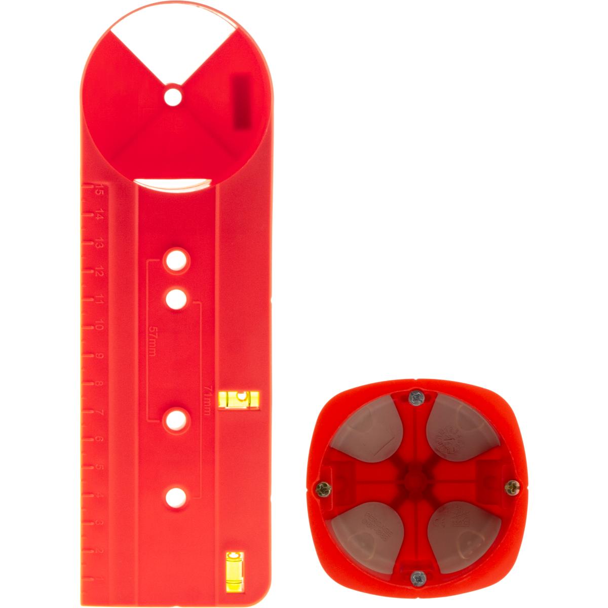 Lot de 40 boîtes d'encastrement No Air Box Multimat Ø67mm P.40mm + gabarit - Protec