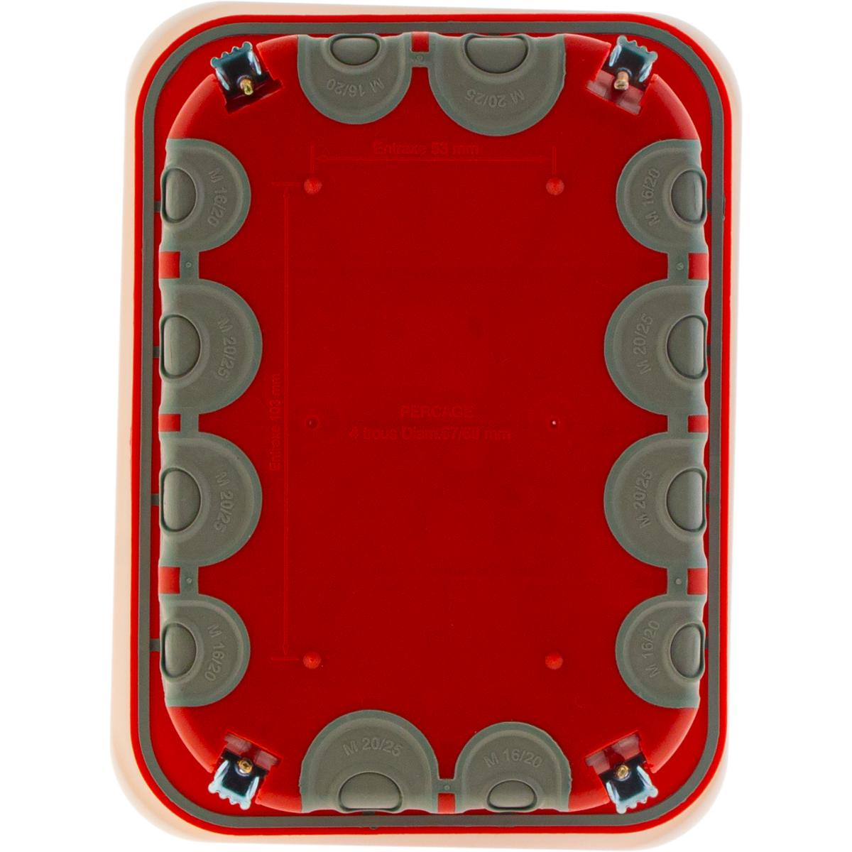 Boîte de dérivation No Air Multimat 170x120x40mm - Protec