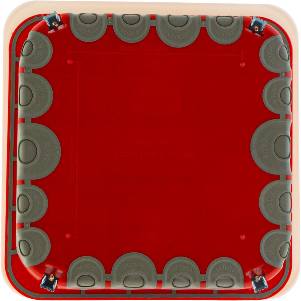 Boîte de dérivation No Air Multimat 180x180x50mm - Protec