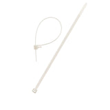 Lot de colliers de câblage réutilisables - 3,6x 140mm - transparent - Zenitech