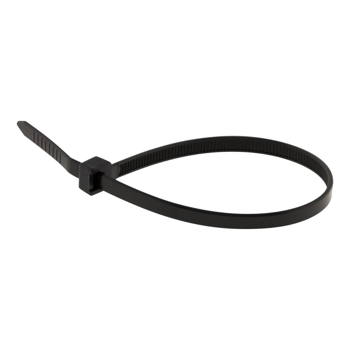 Lot de colliers réutilisables 7,6x 250mm - noir - Zenitech