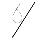 Lot de colliers réutilisables 7,6x 370mm - noir - Zenitech