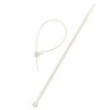 Lot de colliers de câblage 3,6x 140mm - transparent - Zenitech