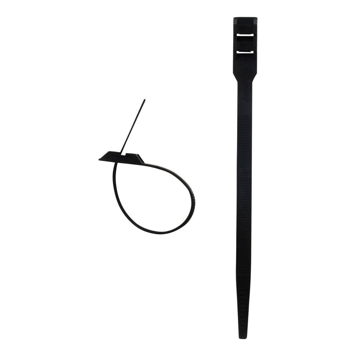 Lot de colliers de câblage 6x 175mm - noir - Zenitech