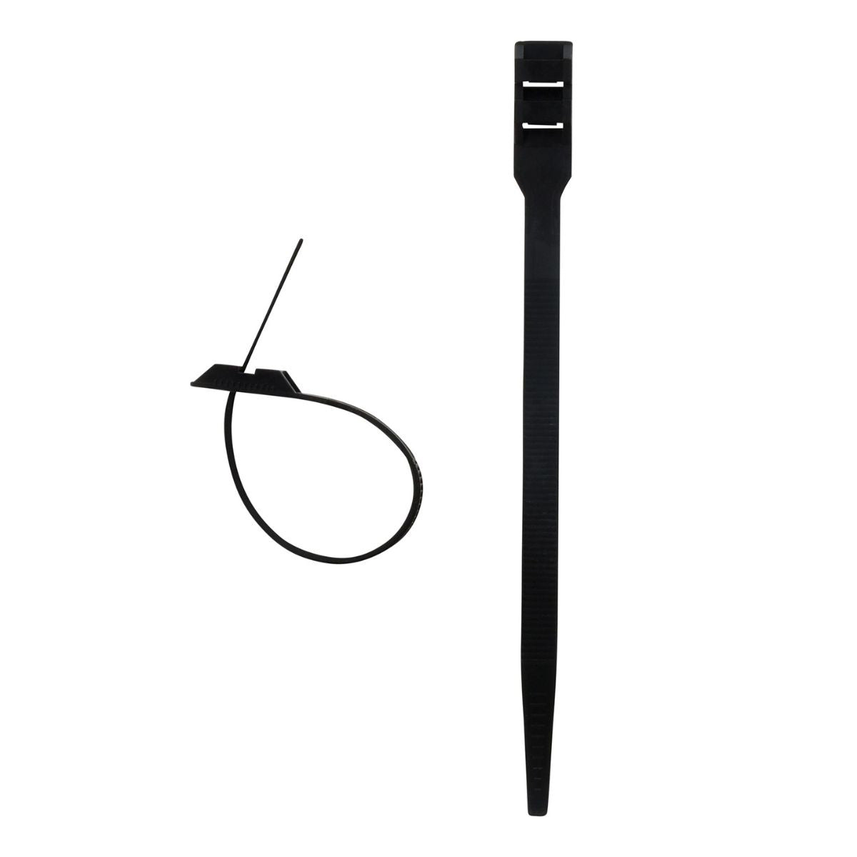 Lot de colliers de câblage 9x 180mm noir - Zenitech