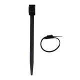 Lot de colliers de câblage 9x 260mm noir - Zenitech