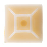 Lot de 10 embases adhésives colliers de câblage - Zenitech