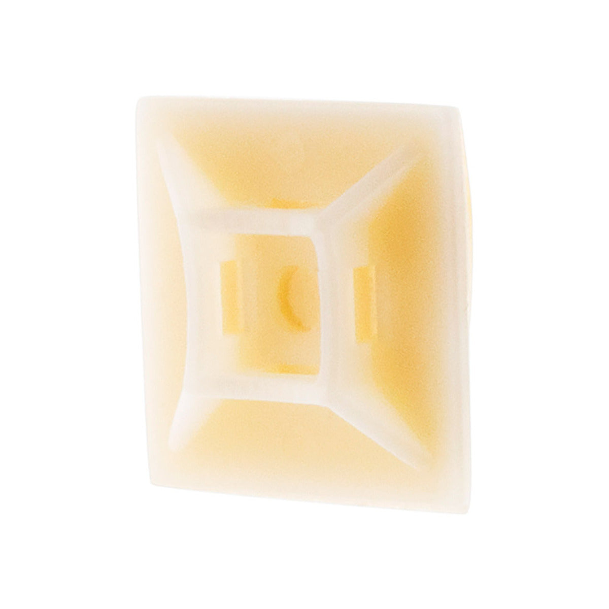 Lot de 10 embases adhésives colliers de câblage - Zenitech