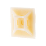 Lot de 10 embases adhésives colliers de câblage - Zenitech