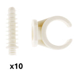 Lot de 10 clips avec chevilles - Zenitech