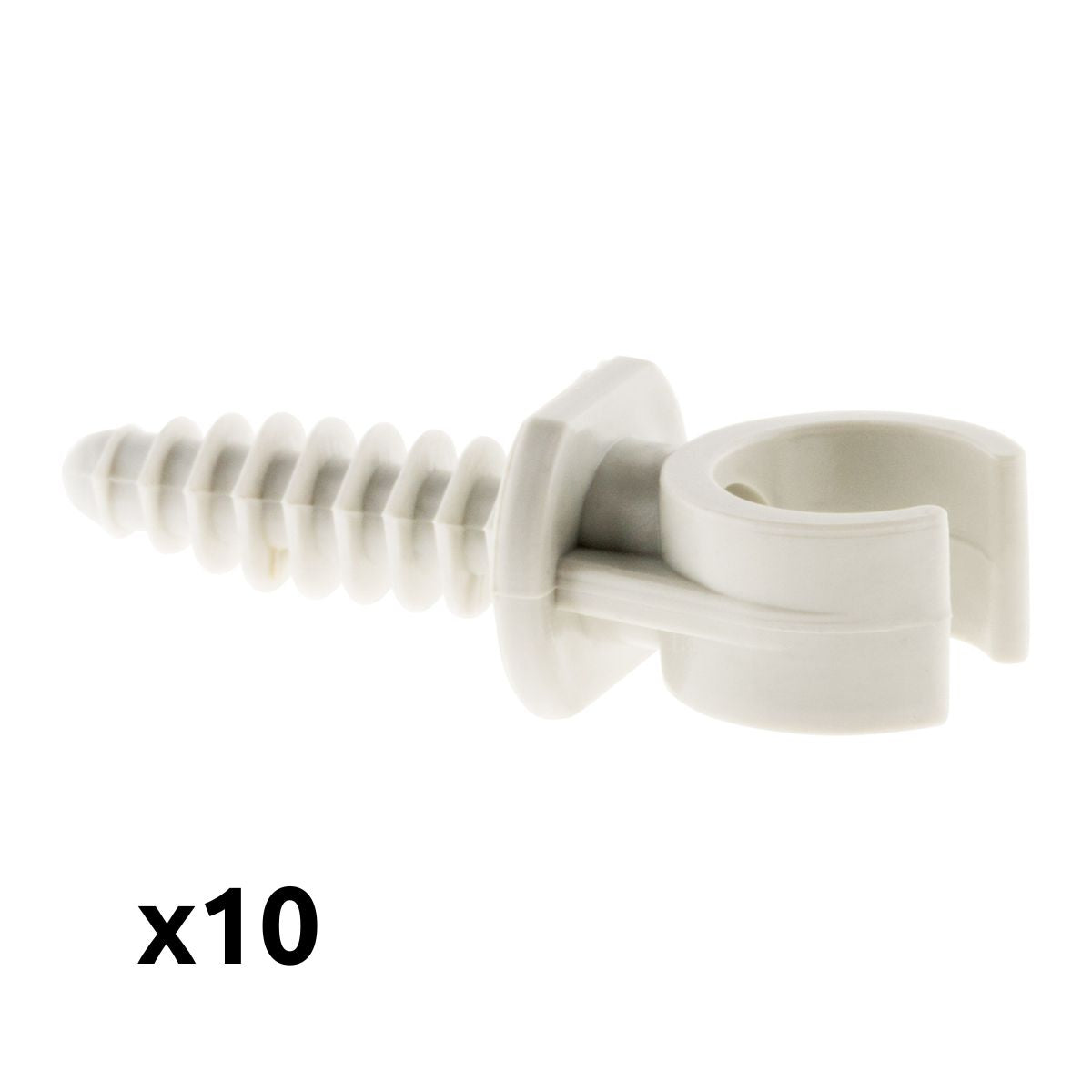 Lot de 10 clips avec chevilles - Zenitech