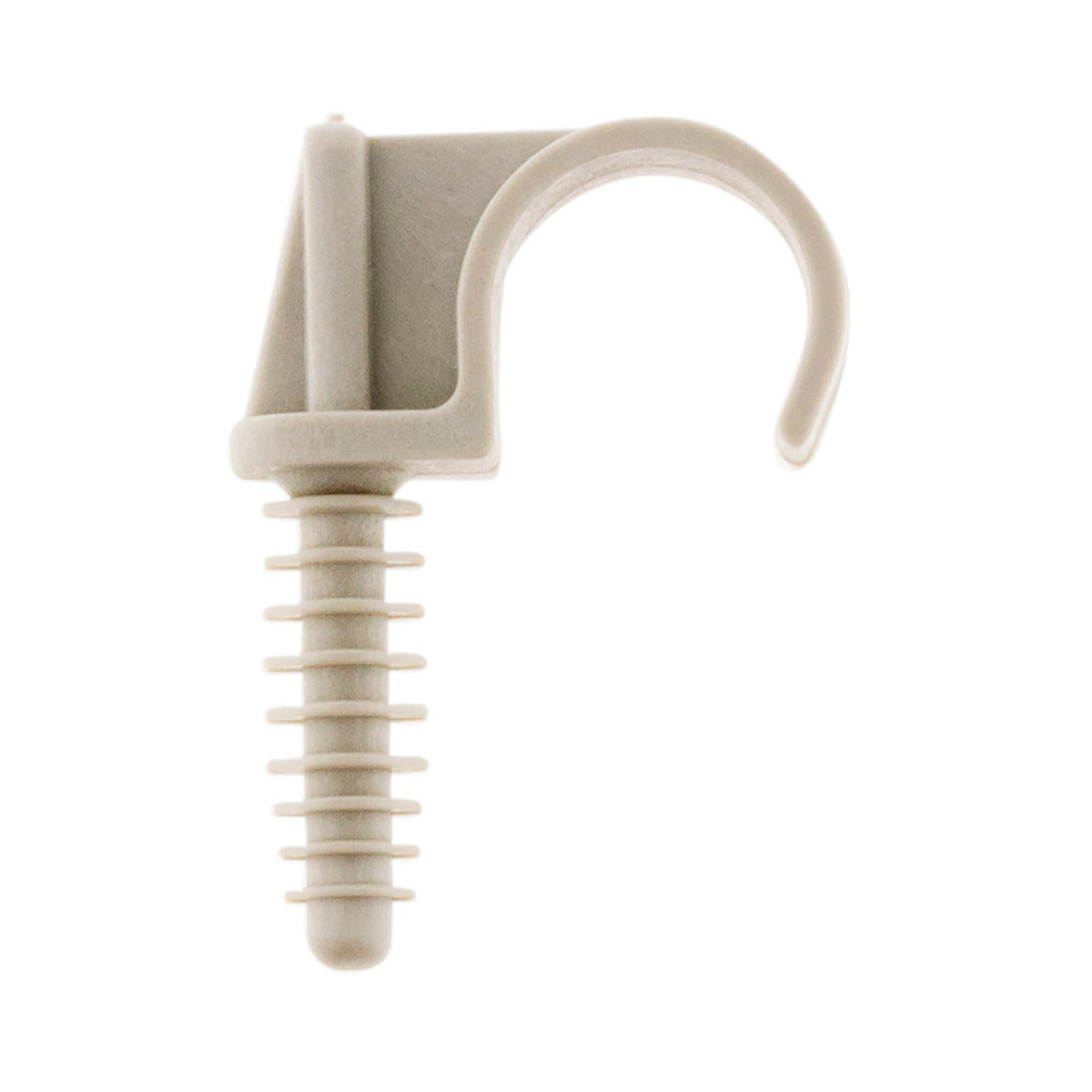 Lot de 10 fixe tubes gris - Zenitech