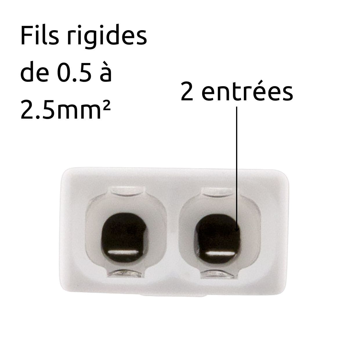 Lot de 10/15 bornes S2273 - 2/3/5/8 conducteurs 2.5mm² - Wago