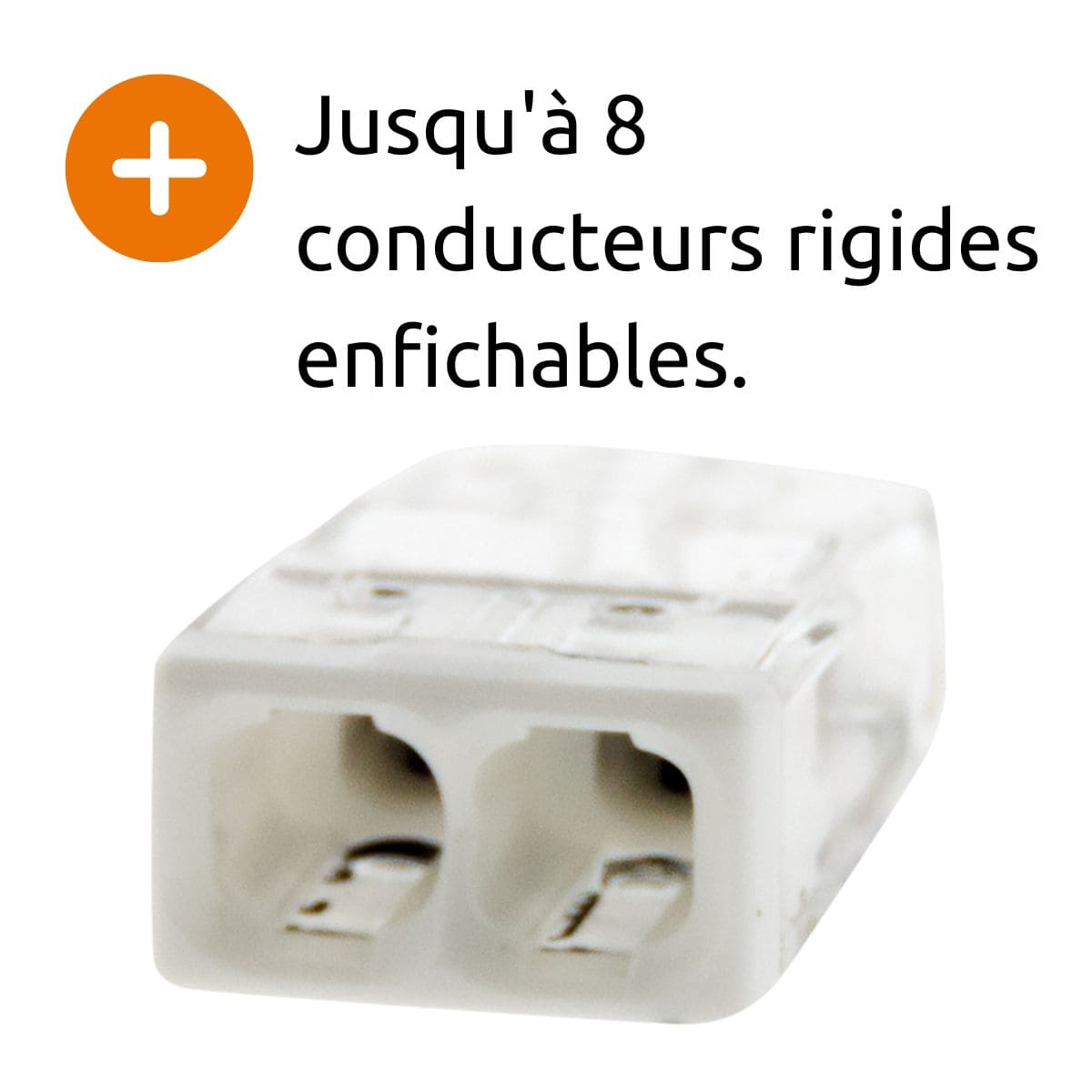 Lot de 10/15 bornes S2273 - 2/3/5/8 conducteurs 2.5mm² - Wago