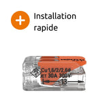 Borne de raccordement S221 Compact - 2/5 entrées - Wago