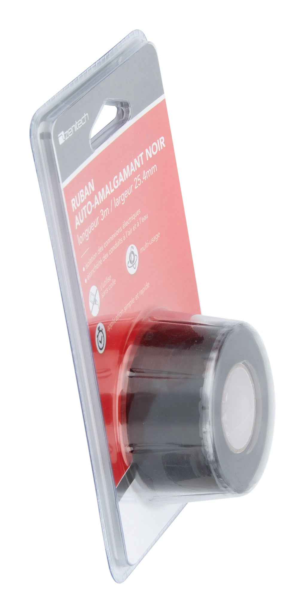 Ruban adhésif auto-amalgamant 3m - Noir - Zenitech
