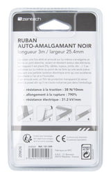Ruban adhésif auto-amalgamant 3m - Noir - Zenitech