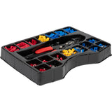 Pince à sertir/coupante + fixations + 500 cosses - Zenitech