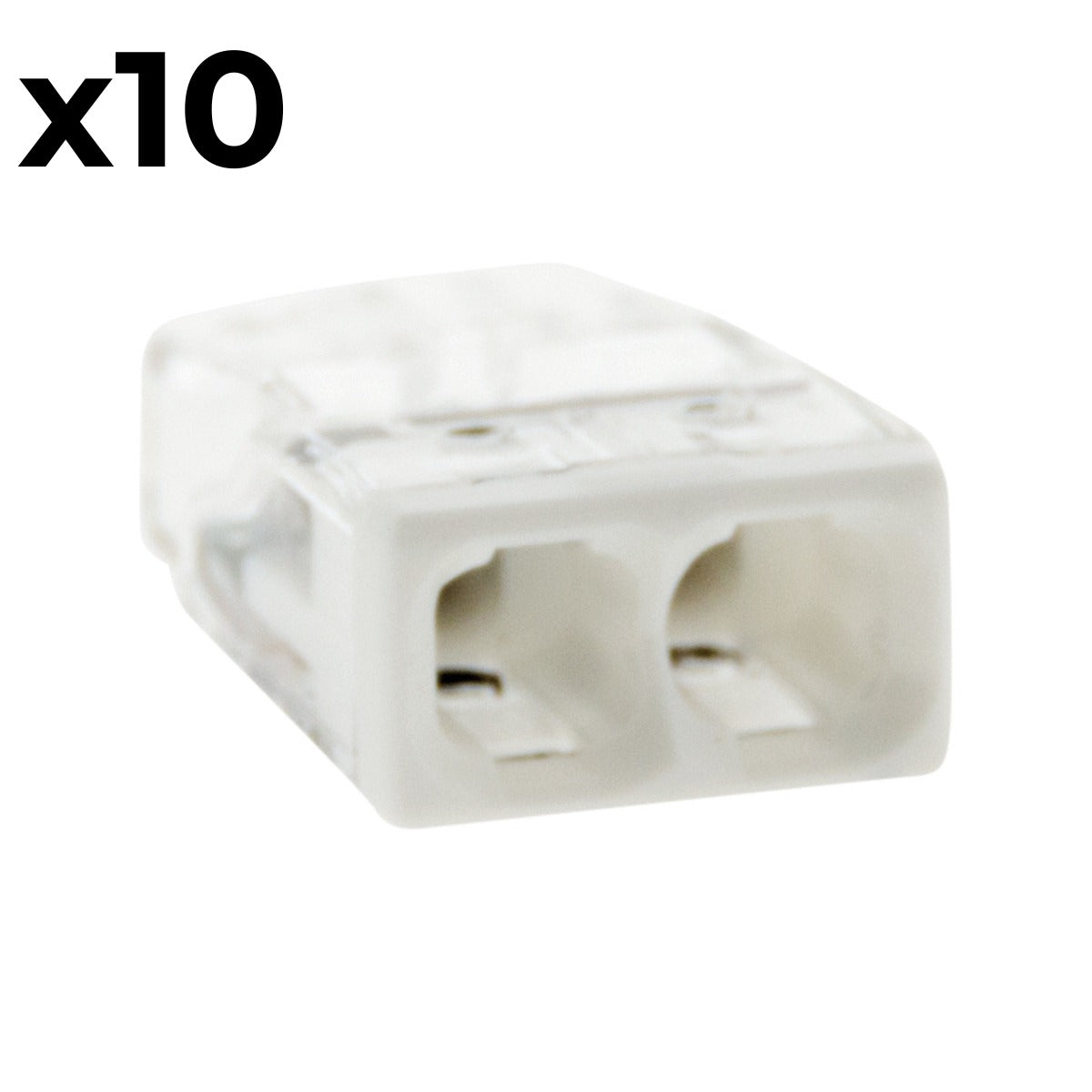 Sachet de 10/20 bornes 2/8 entrées 2273 - Wago