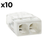 Sachet de 10/20 bornes 2/8 entrées 2273 - Wago