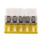 Sachet de 10/20 bornes 2/8 entrées 2273 - Wago