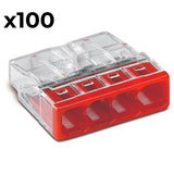 Boite de 50/100 bornes 2/8 entrées 2273 - Wago