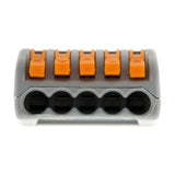 Sachet de 5/10 bornes 2/3/5 entrées 222 Wago