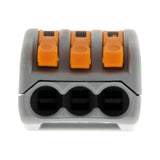 Boite de 5/10 bornes 2/3/5 entrées 222 Wago