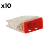 Sachet 10 bornes 2 à 8 entrées Tekniconnect Zenitech