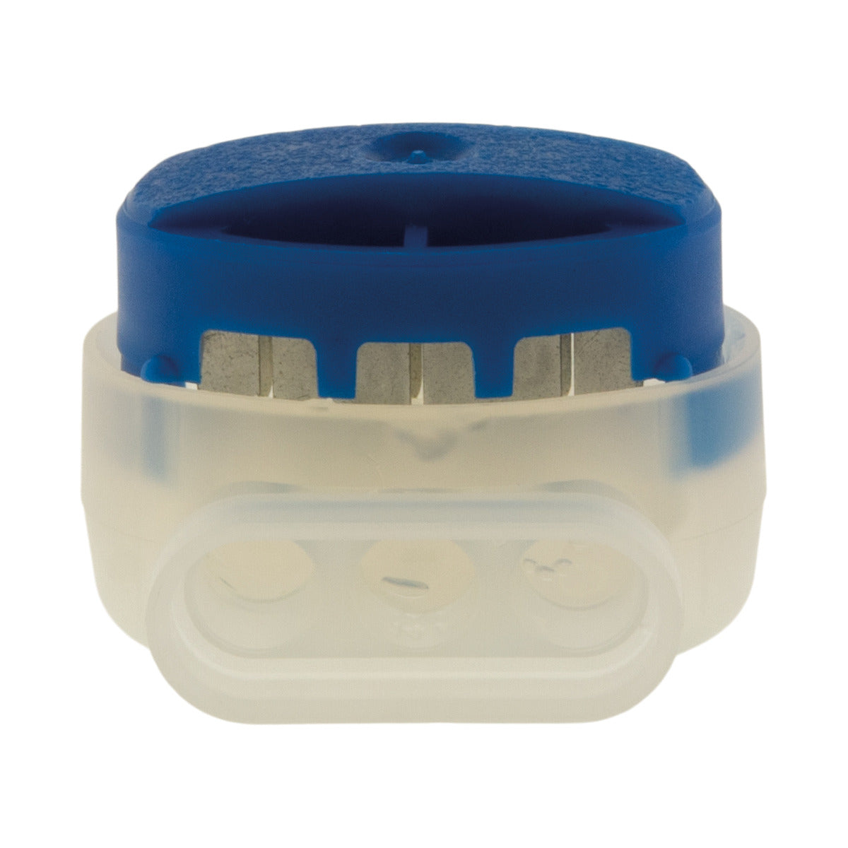 5 connecteurs étanches 3 entrées fils rigides 0,5 / 1,5 mm² - Bleu - Blm