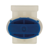 5 connecteurs étanches 3 entrées fils rigides 0,5 / 1,5 mm² - Bleu - Blm