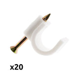 20 attaches plastiques Ø7 - Zenitech