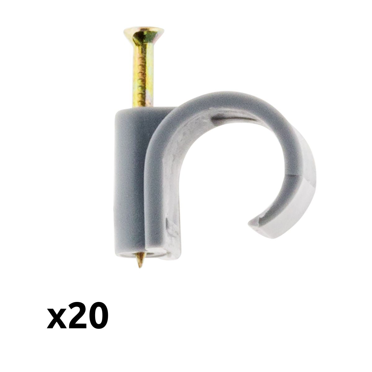 20 attaches plastiques Ø7 - Zenitech