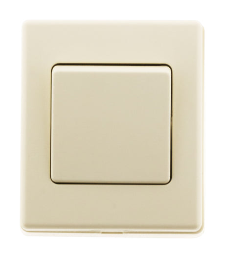 Bouton poussoir 10A saillie blanc -Gamme Beijing - Zenitech