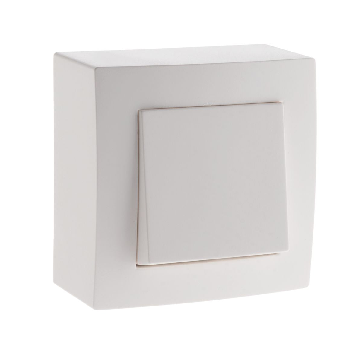 Interrupteur va et vient saillie blanc - Presto - Zenitech