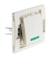 Bouton poussoir + voyant blanc - Zenitech