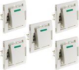 Bouton poussoir + voyant blanc - Zenitech