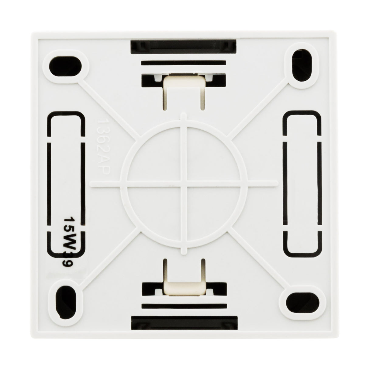 Prise 2P 10A saillie chrome - Zenitech
