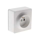 Prise simple saillie 2P+T 16A - Vulco - Zenitech